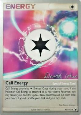 Call Energy (92/100) (Stallgon - David Cohen) [World Championships 2009] | Eastridge Sports Cards & Games