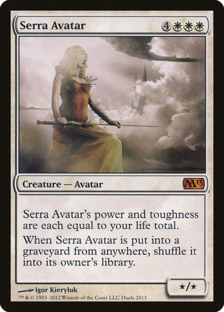 Serra Avatar [Duels of the Planeswalkers Promos 2012] | Eastridge Sports Cards & Games