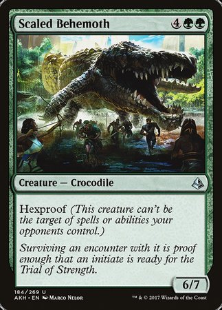 Scaled Behemoth [Amonkhet] | Eastridge Sports Cards & Games