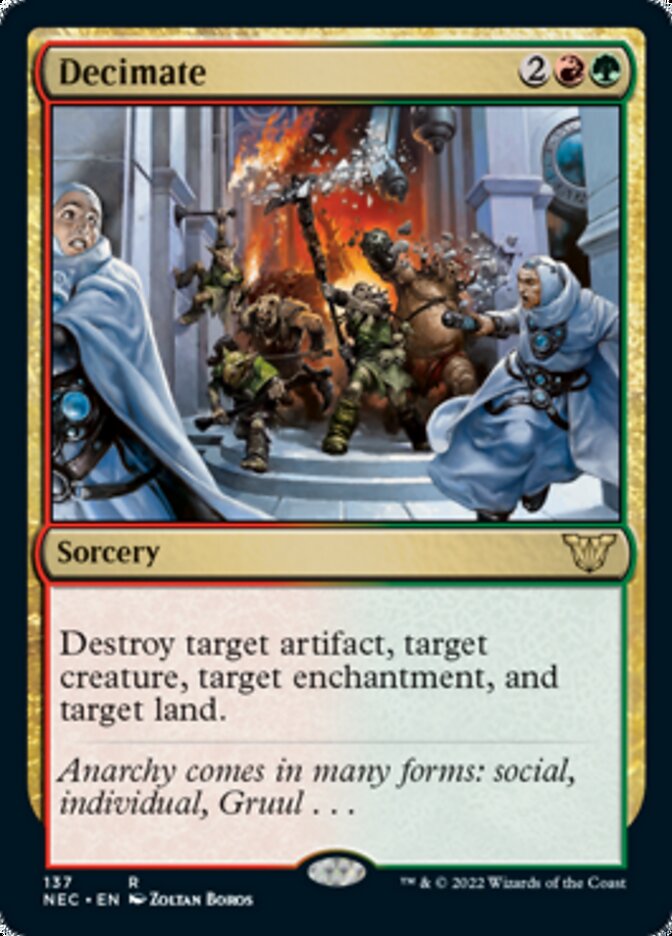 Decimate [Kamigawa: Neon Dynasty Commander] | Eastridge Sports Cards & Games