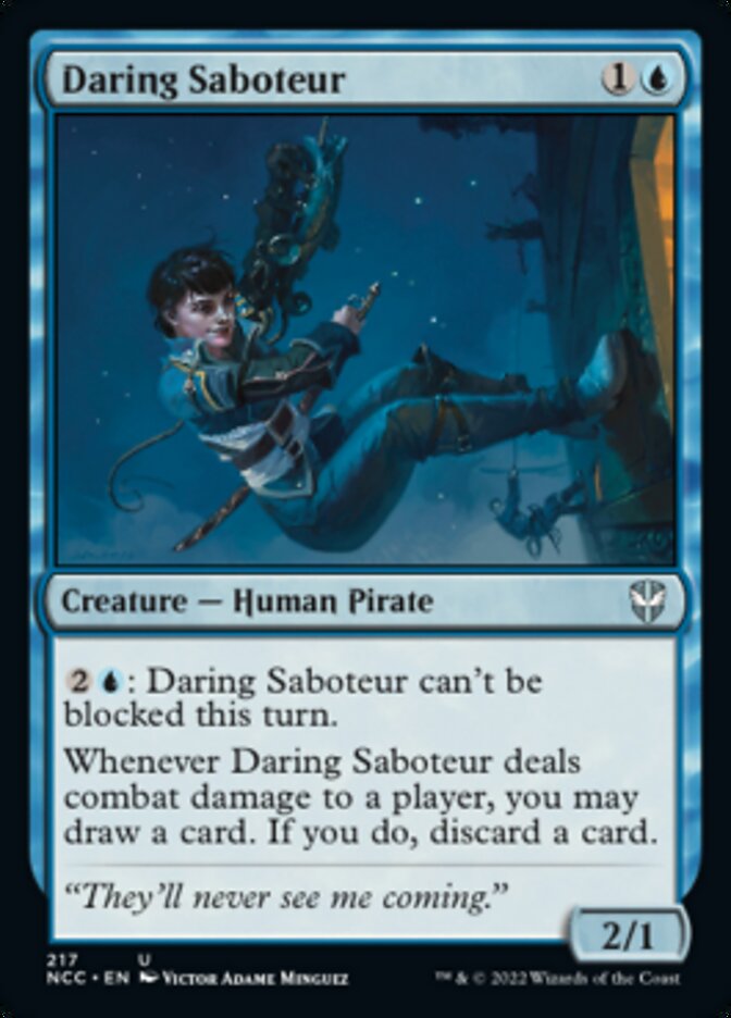 Daring Saboteur [Streets of New Capenna Commander] | Eastridge Sports Cards & Games