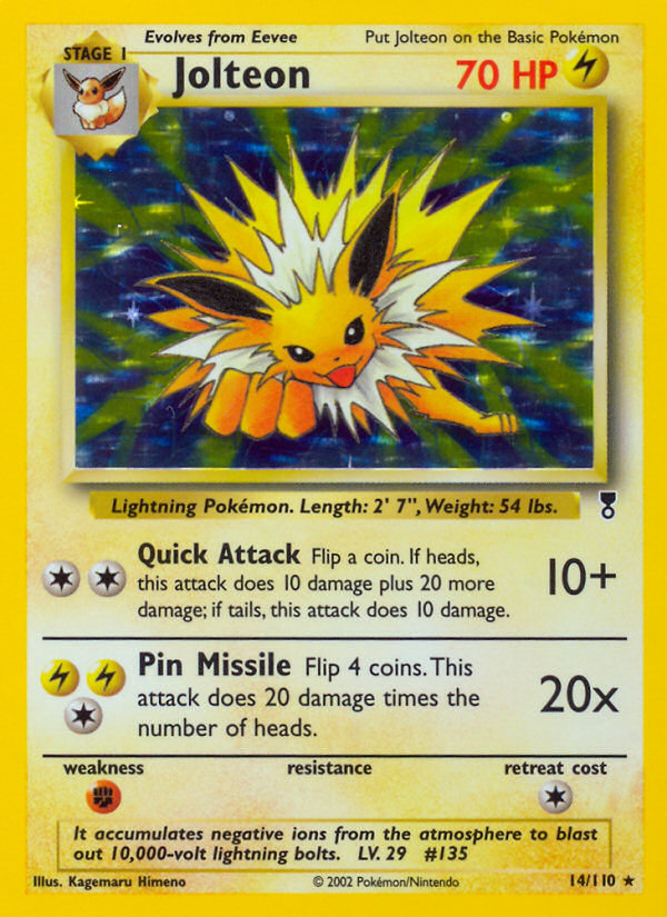 Jolteon (14/110) [Legendary Collection] | Eastridge Sports Cards & Games