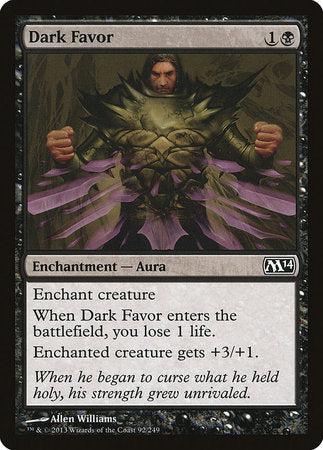 Dark Favor [Magic 2014] | Eastridge Sports Cards & Games