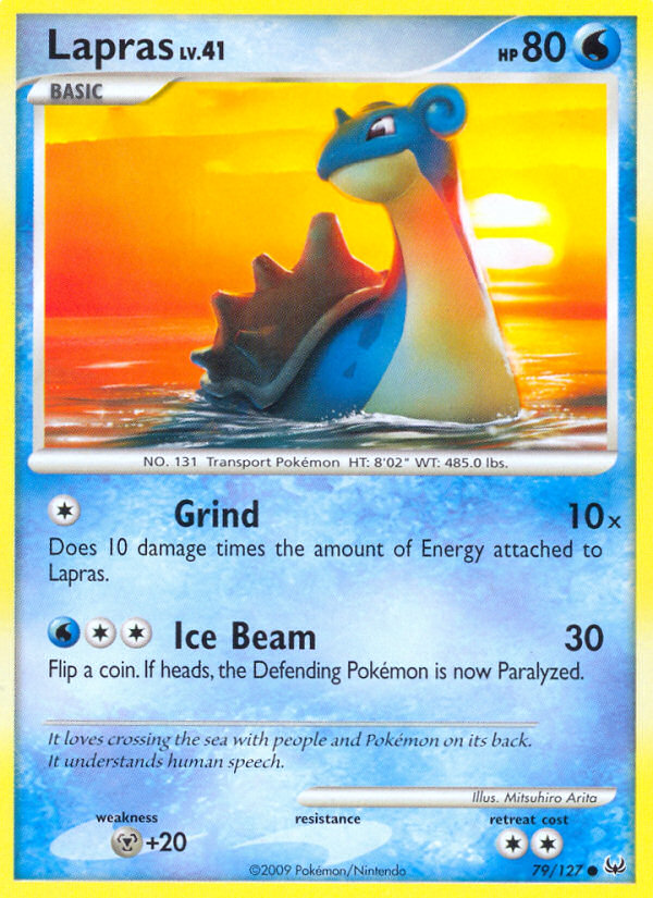 Lapras (79/127) [Platinum: Base Set] | Eastridge Sports Cards & Games