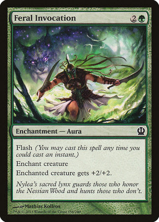 Feral Invocation [Theros] | Eastridge Sports Cards & Games