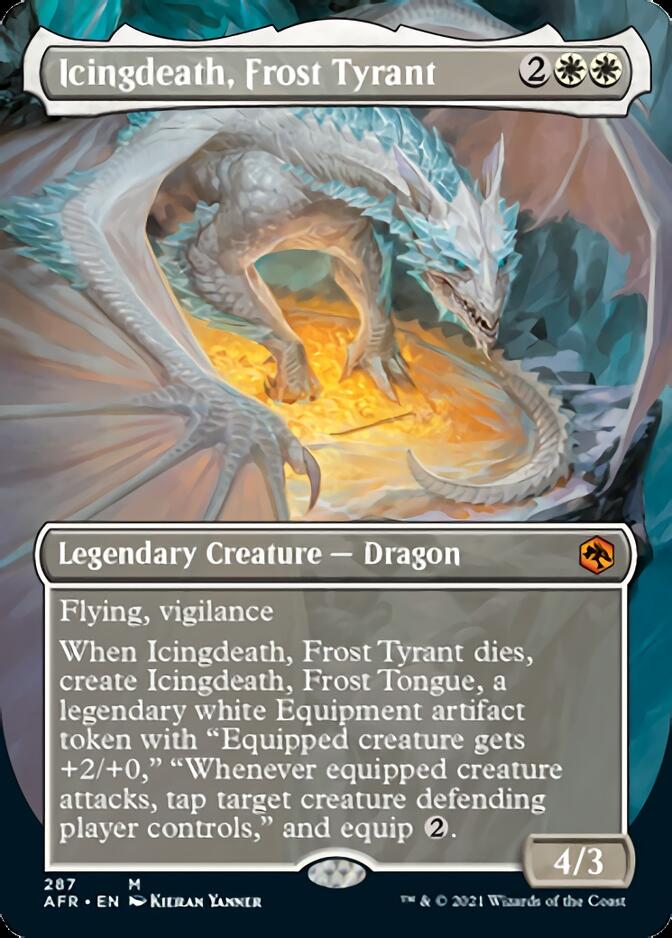 Icingdeath, Frost Tyrant (Extended) [Dungeons & Dragons: Adventures in the Forgotten Realms] | Eastridge Sports Cards & Games