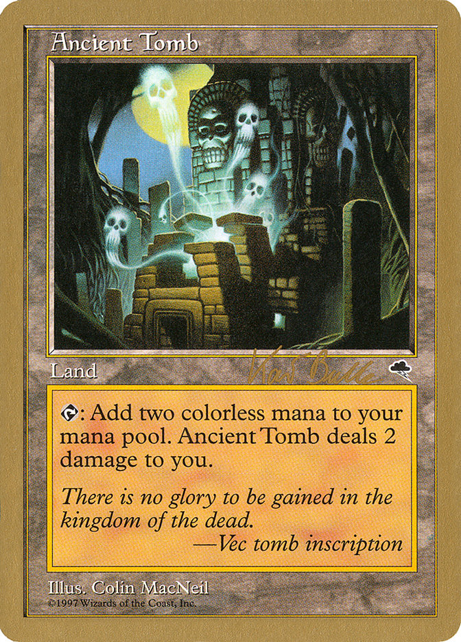 Ancient Tomb (Kai Budde) [World Championship Decks 1999] | Eastridge Sports Cards & Games