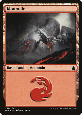 Mountain (261) [Dragons of Tarkir] | Eastridge Sports Cards & Games