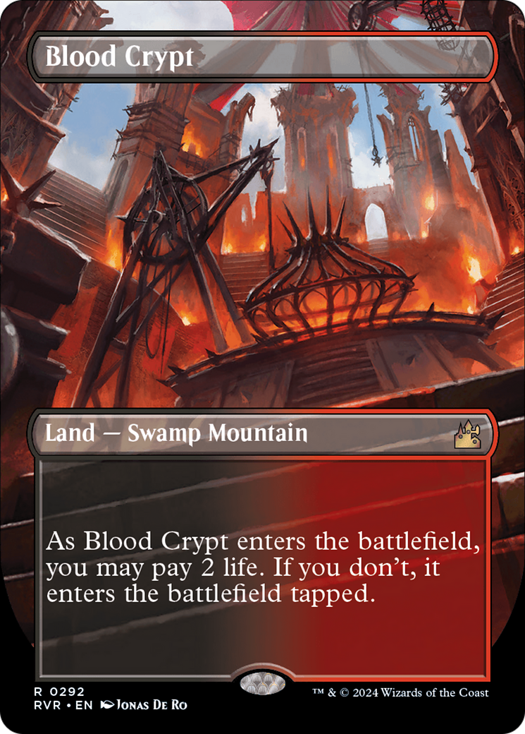 Blood Crypt (Borderless) [Ravnica Remastered] | Eastridge Sports Cards & Games