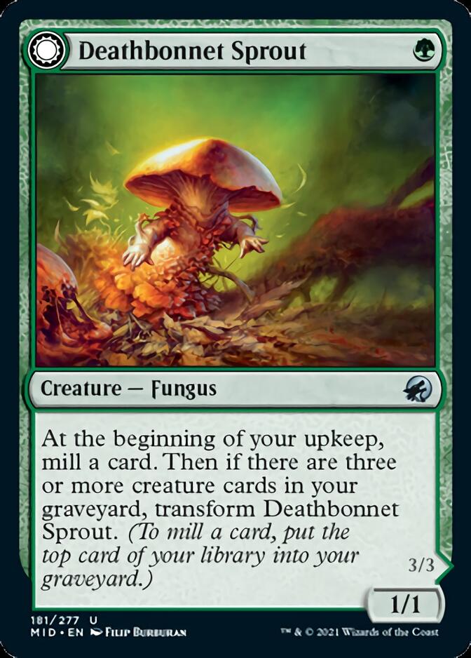 Deathbonnet Sprout // Deathbonnet Hulk [Innistrad: Midnight Hunt] | Eastridge Sports Cards & Games