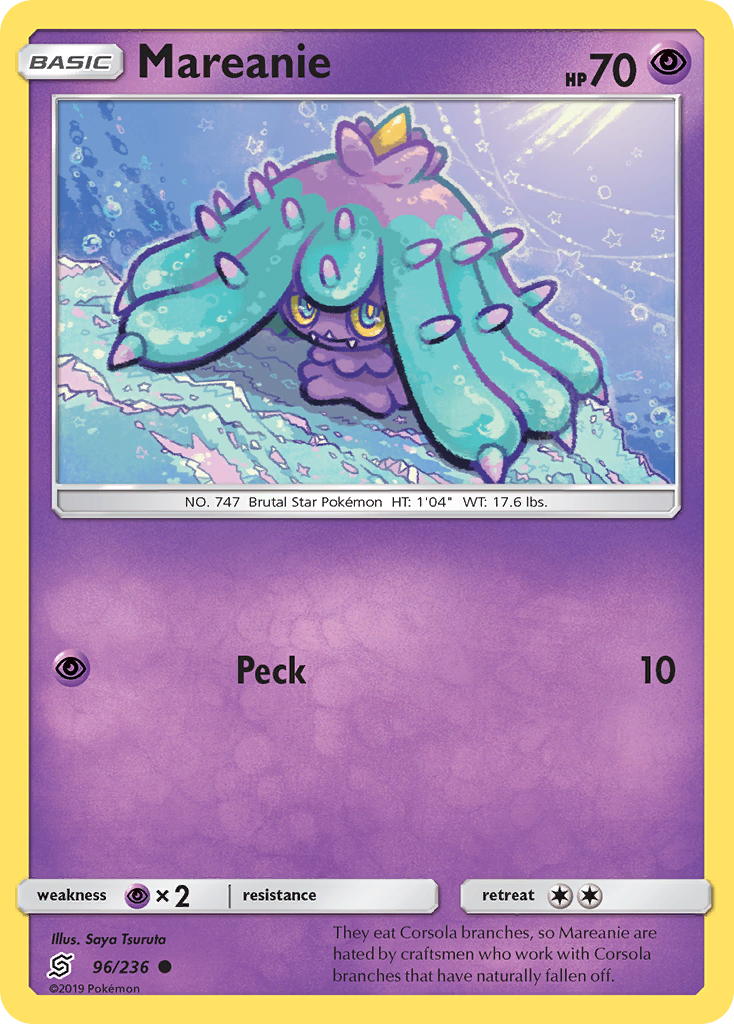 Mareanie (96/236) [Sun & Moon: Unified Minds] | Eastridge Sports Cards & Games