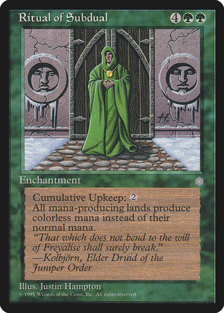 Ritual of Subdual [Ice Age] | Eastridge Sports Cards & Games