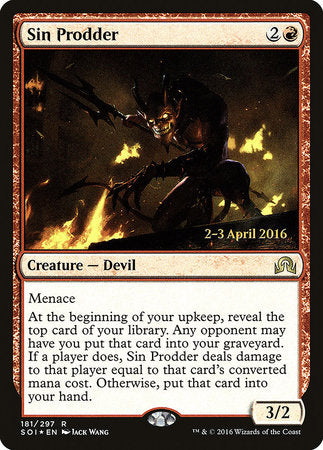 Sin Prodder [Shadows over Innistrad Promos] | Eastridge Sports Cards & Games