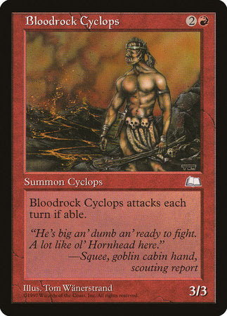 Bloodrock Cyclops [Weatherlight] | Eastridge Sports Cards & Games