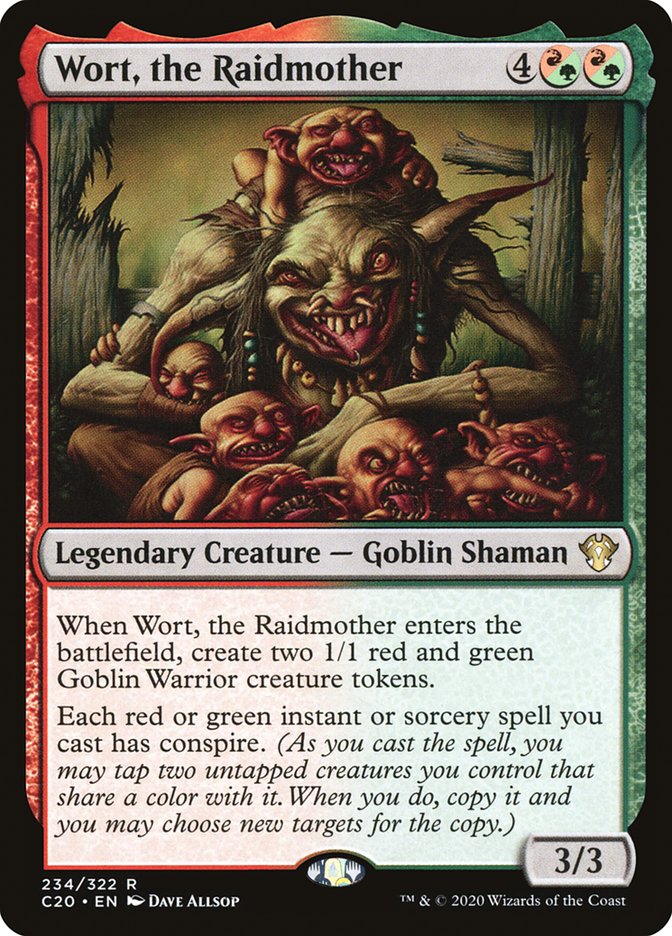 Wort, the Raidmother [Commander 2020] | Eastridge Sports Cards & Games