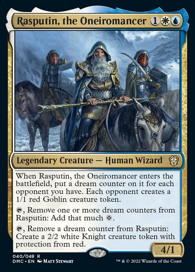 Rasputin, the Oneiromancer [Dominaria United Commander] | Eastridge Sports Cards & Games