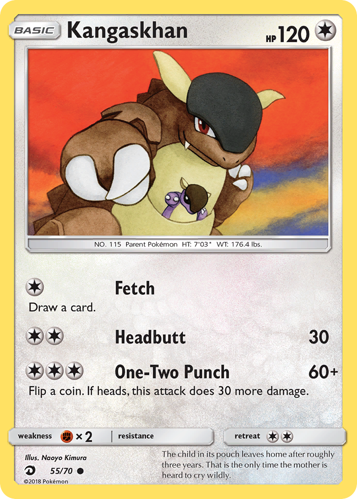 Kangaskhan (55/70) [Sun & Moon: Dragon Majesty] | Eastridge Sports Cards & Games