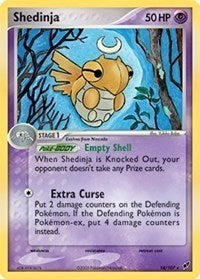 Shedinja (14/107) (Theme Deck Exclusive) [EX: Deoxys] | Eastridge Sports Cards & Games