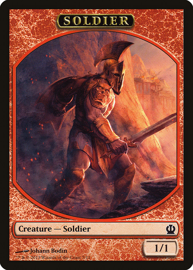 Soldier (7/11) [Theros Tokens] | Eastridge Sports Cards & Games