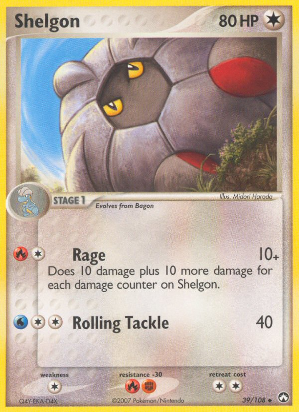 Shelgon (39/108) [EX: Power Keepers] | Eastridge Sports Cards & Games