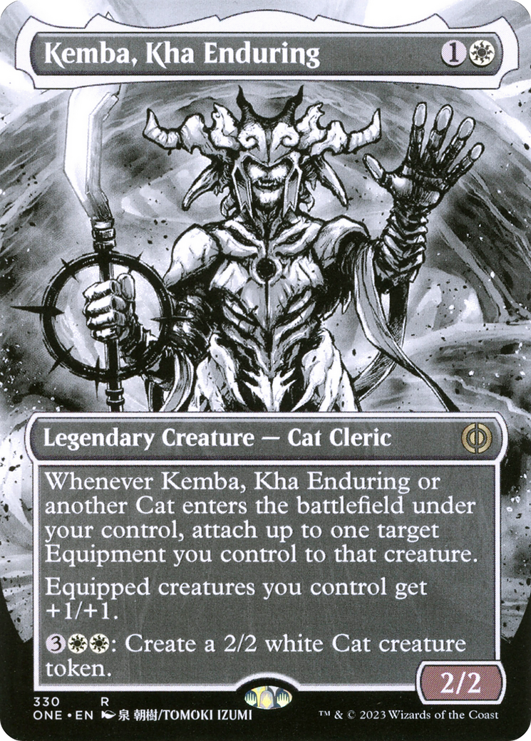 Kemba, Kha Enduring (Borderless Manga) [Phyrexia: All Will Be One] | Eastridge Sports Cards & Games