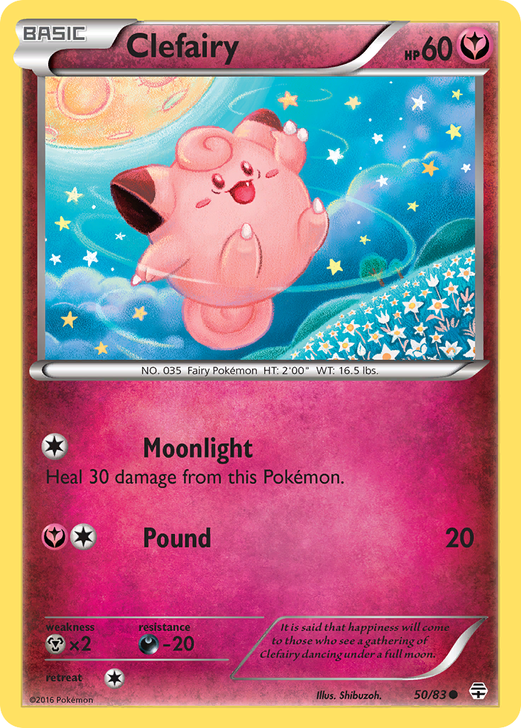 Clefairy (50/83) [XY: Generations] | Eastridge Sports Cards & Games