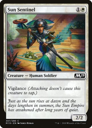 Sun Sentinel [Core Set 2019] | Eastridge Sports Cards & Games