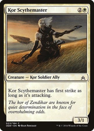 Kor Scythemaster [Oath of the Gatewatch] | Eastridge Sports Cards & Games