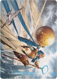 Linvala, Shield of Sea Gate Art Card [Zendikar Rising Art Series] | Eastridge Sports Cards & Games