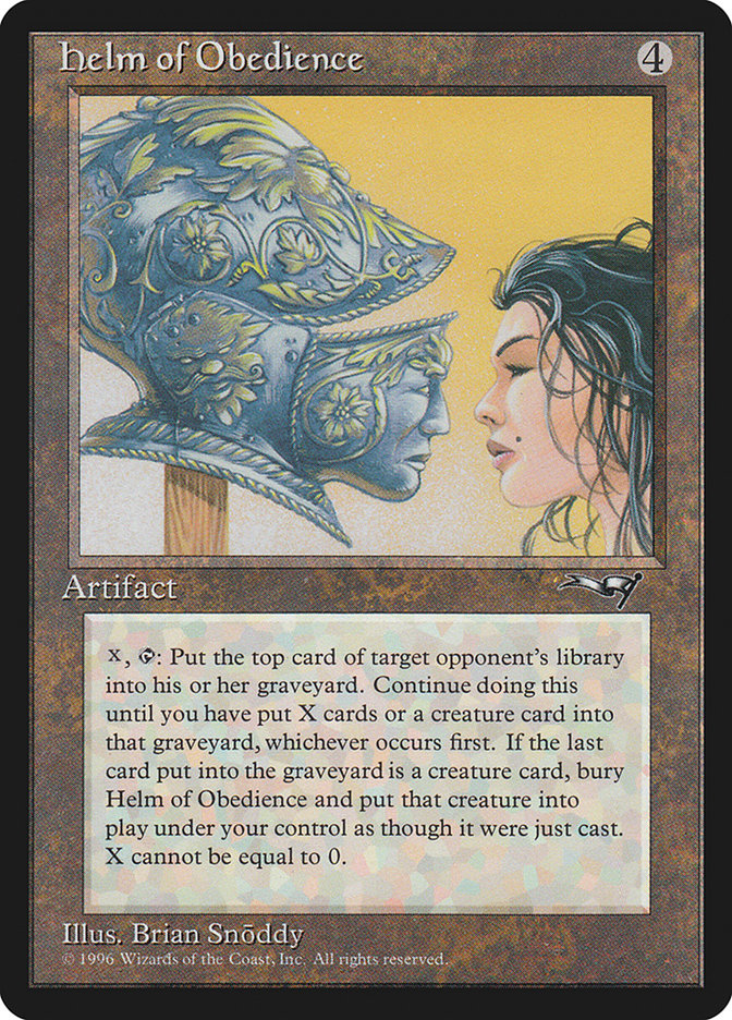 Helm of Obedience [Alliances] | Eastridge Sports Cards & Games