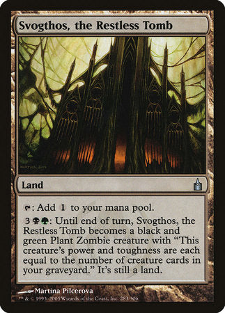 Svogthos, the Restless Tomb [Ravnica: City of Guilds] | Eastridge Sports Cards & Games