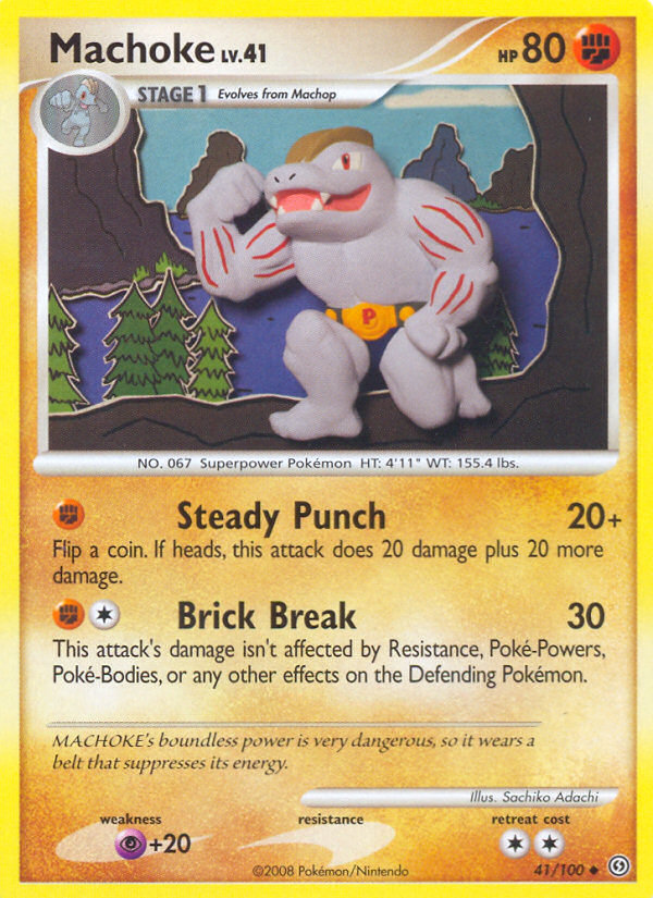 Machoke (41/100) [Diamond & Pearl: Stormfront] | Eastridge Sports Cards & Games