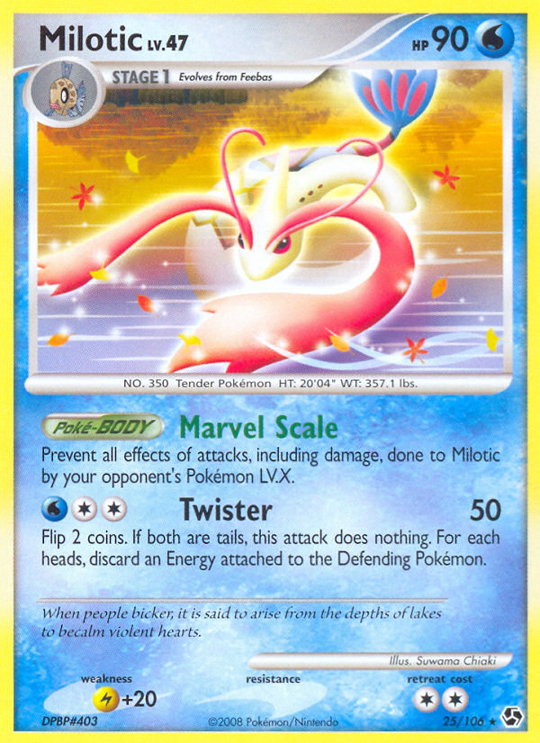 Milotic (25/106) [Diamond & Pearl: Great Encounters] | Eastridge Sports Cards & Games