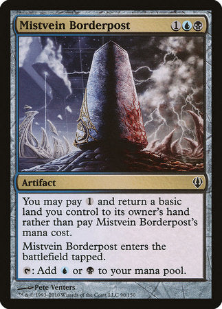 Mistvein Borderpost [Archenemy] | Eastridge Sports Cards & Games
