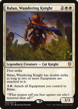 Balan, Wandering Knight [Commander 2017] | Eastridge Sports Cards & Games