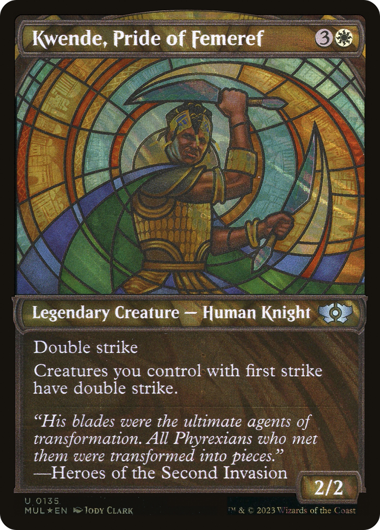 Kwende, Pride of Femeref (Halo Foil) [Multiverse Legends] | Eastridge Sports Cards & Games