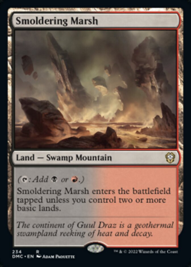 Smoldering Marsh [Dominaria United Commander] | Eastridge Sports Cards & Games