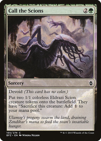 Call the Scions [Battle for Zendikar] | Eastridge Sports Cards & Games