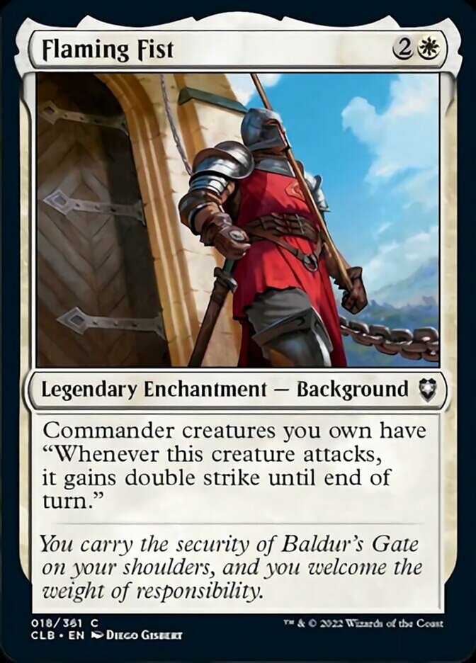 Flaming Fist [Commander Legends: Battle for Baldur's Gate] | Eastridge Sports Cards & Games