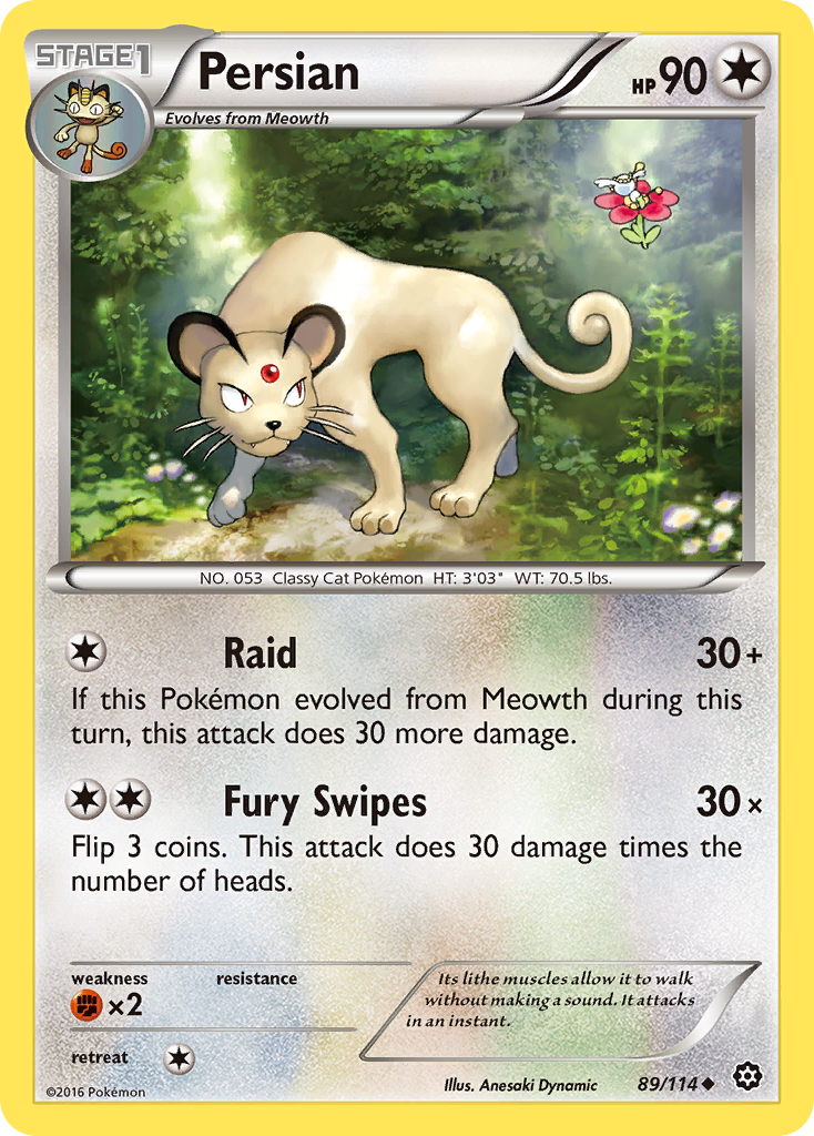 Persian (89/114) [XY: Steam Siege] | Eastridge Sports Cards & Games