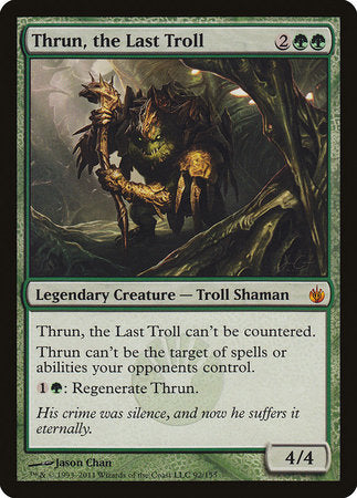 Thrun, the Last Troll [Mirrodin Besieged] | Eastridge Sports Cards & Games