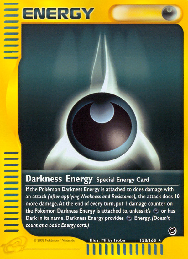 Darkness Energy (158/165) [Expedition: Base Set] | Eastridge Sports Cards & Games