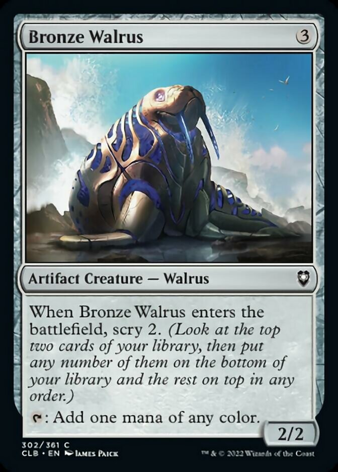 Bronze Walrus [Commander Legends: Battle for Baldur's Gate] | Eastridge Sports Cards & Games