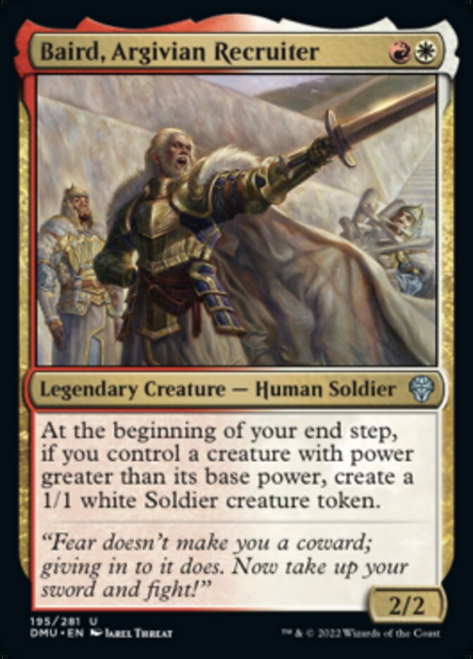 Baird, Argivian Recruiter [Dominaria United] | Eastridge Sports Cards & Games