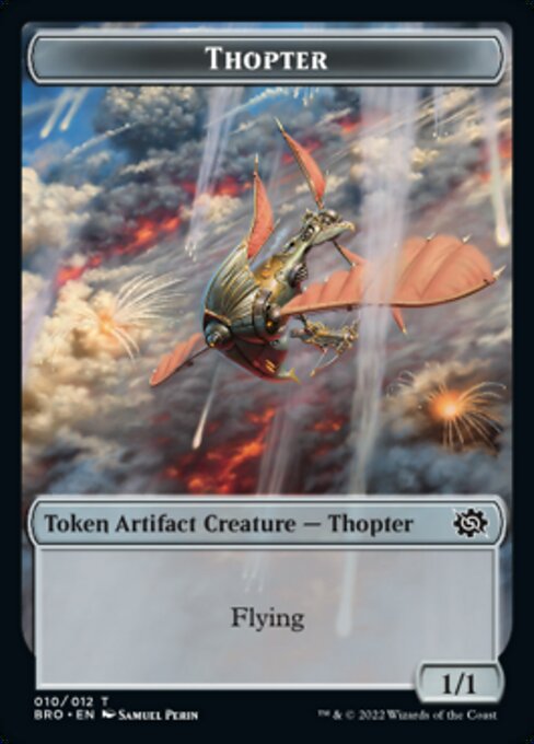 Powerstone // Thopter Double-Sided Token [The Brothers' War Tokens] | Eastridge Sports Cards & Games