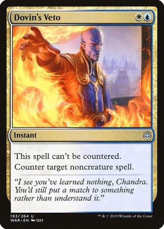 Dovin's Veto [War of the Spark] | Eastridge Sports Cards & Games