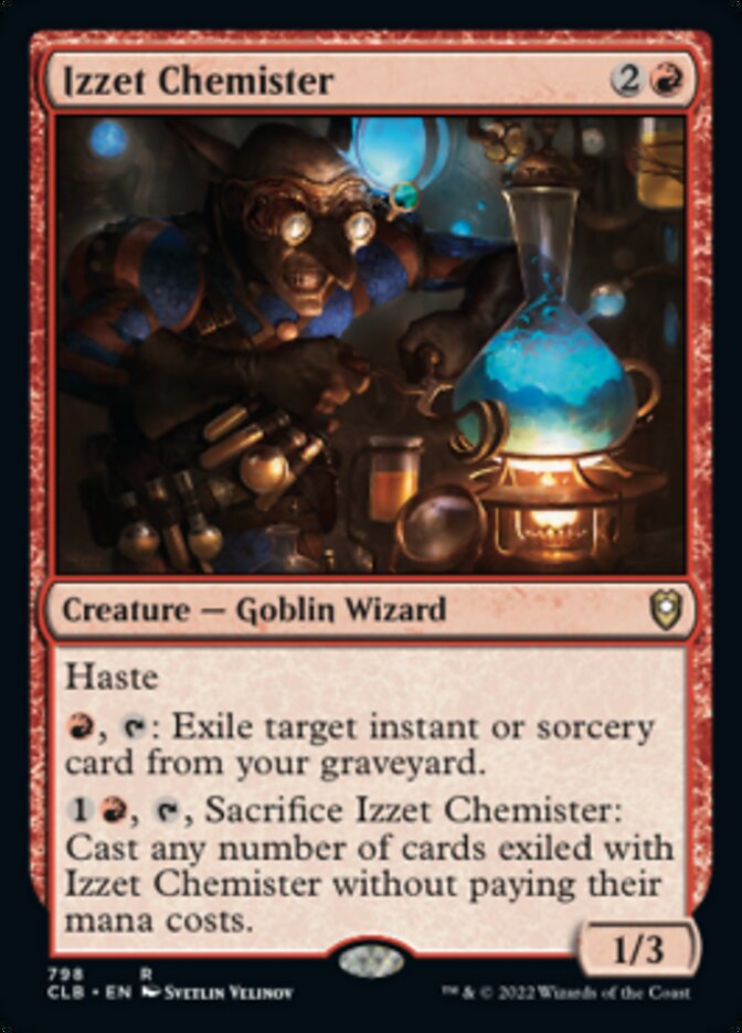 Izzet Chemister [Commander Legends: Battle for Baldur's Gate] | Eastridge Sports Cards & Games