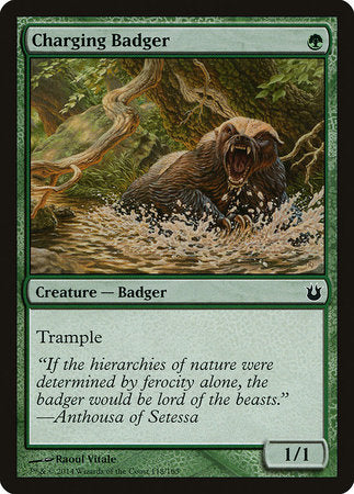 Charging Badger [Born of the Gods] | Eastridge Sports Cards & Games