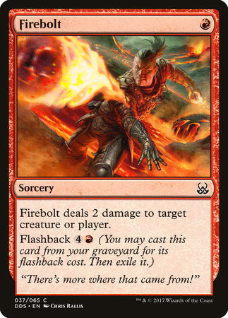 Firebolt [Duel Decks: Mind vs. Might] | Eastridge Sports Cards & Games