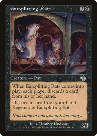 Earsplitting Rats [Judgment] | Eastridge Sports Cards & Games